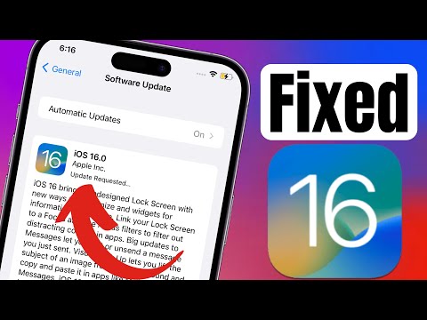 Fix iOS 16 Stuck on Update Requested on iPhone & iPad