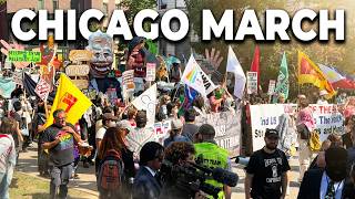 Pro-Palestine March in Chicago