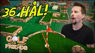 EN BANA MED 36 HÅL - GOLF IT med Polski & figgehn