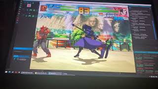 Mugen on PARSEC_ online lobby #2{ Baiken /Gordeu vs the world}
