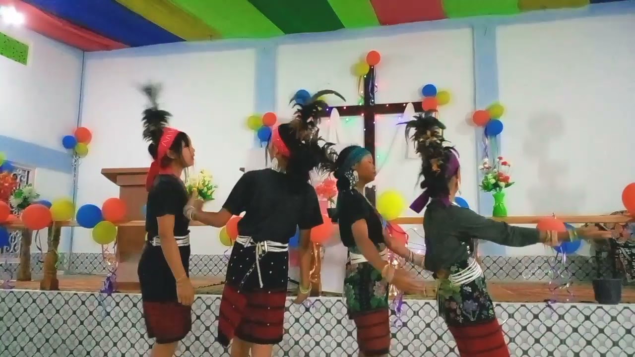 Rena anching damsaan.....new garo cover dance/ sotai baptist church openning program........