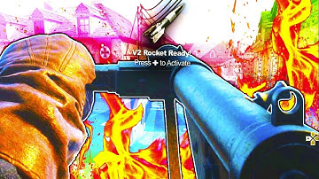 BEST STEN CLASS SETUP COD WW2 STEN V2 ROCKET CHOKE CRAZY COD WWII FAIL