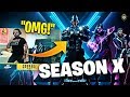 COURAGE REACTS TO FORTNITE SEASON 10! THE RETURN OF OG FACTORIES! (Fortnite: Battle Royale)