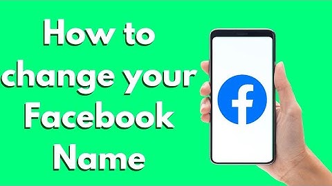 How to change your Facebook Name (2024)