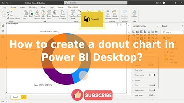 How to create donut chart in Power BI