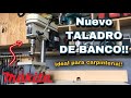 Taladro de Banco Makita TB131 -¿El mejor para carpintería? -Unboxing, armado y primeras impresiones!