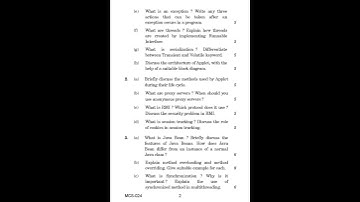 MCS - 024    December 2021 Question Paper