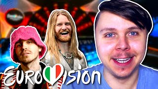 I STILL Can&#39;t Believe This Happened! - &#39;Eurovision 2022&#39; 🇮🇹 Top 5 Results REACTION