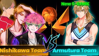 The Spike Volleyball !! 3x3 !! Nishikawa Team Vs Armutura Team !! Colosseum Event !! The Spike 3.4.6