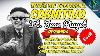 PIAGET COGNITIVE DEVELOPMENT THEORY. EASY SUMMARY AND WITH EXAMPLES | 4 DEVELOPMENT STAGES