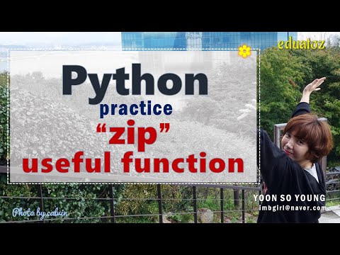 [PYTHON-100] zip 함수 활용 | 행/열 전환 | dict 객체 생성 | 꼭 따라서 작성해 보세요!