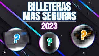 ⛔ LEDGER CANCELADO!  [TOP 3] MEJORES BILLETERAS FRIAS (Cold Wallets) del 2023 para CRIPTOMONEDAS!