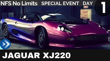 🚘 Need For Speed No Limits NFS Gameplay Jaguar XJ220 Day 1 NEW UPDATE 3.3.3 (2019)