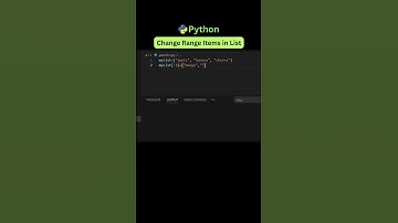 Python AI Tutorial: Change Range Items in List Easily