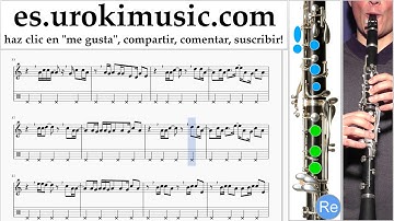 Como Tocar Clarinete Major Lazer & DJ Snake - Lean On Tablatura Parte#2 um-i927