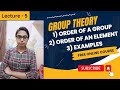 Order of a Group | Order of an element | Group Theory | #gate #csir_net #group_theory #maths
