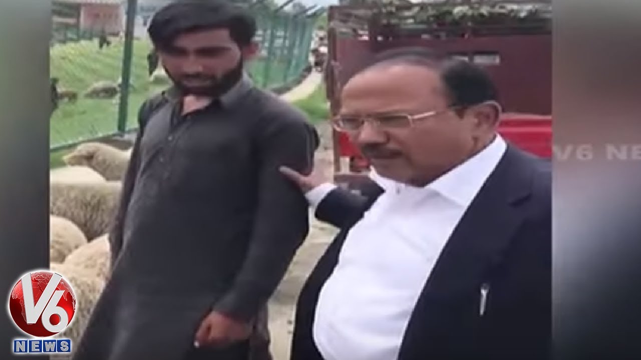 NSA Ajit Doval Interacting With Cattle Traders, Locals In Jammu and Kashmir | V6 Telugu News NSA Ajit Doval Interacting With Cattle Traders, Locals In Jammu and Kashmir | V6 Telugu News