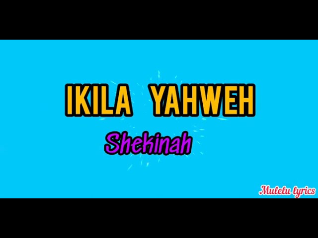 Shekinah_Ikila Yahweh Fyalikosa Ukwabula iwe