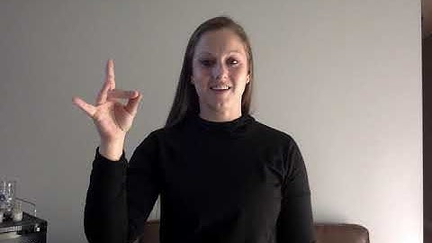 ASL 110 Video Assignment #1