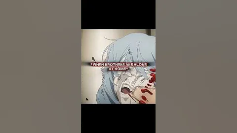 when brother and sister are alone at home 🥶#jujutsukaisen #anime #animeedit #jjk #gojo #sukuna #yuji