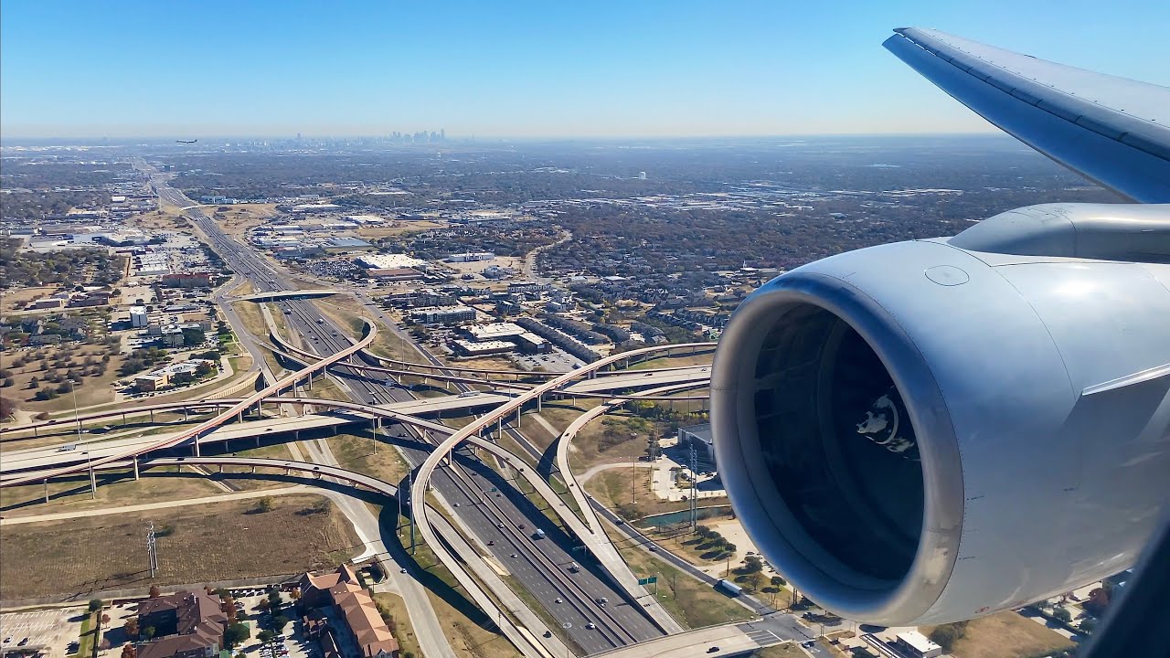 Smooth Dallas/Fort Worth Landing – American Airlines – Boeing 777-200 – DFW – N786AN – SCS Ep. 510