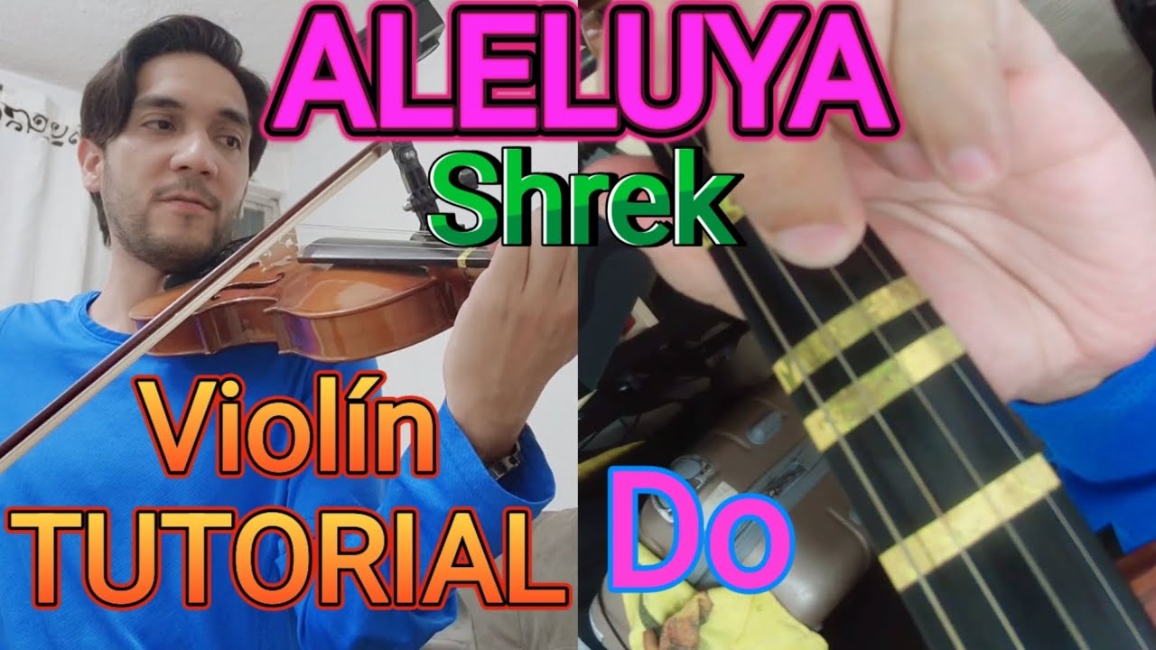 🎻 Como tocar Hallelujah VIOLIN Aleluya TUTORIAL TAB Leonard Cohen