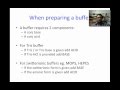 Buffer Calculations