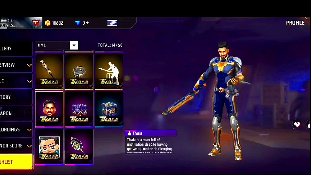 Thala Character review