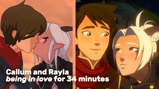 Callum and Rayla being in love for 34 minutes | The Dragon Prince S15