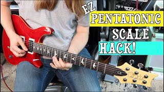Easy Pentatonic Scale Hack!