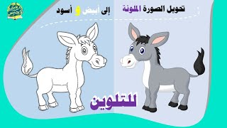 Convert color photos to black and white for coloring in one minute 👀🖌 screenshot 3