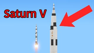 Building Saturn V Pixel Art | SFS UNCUT