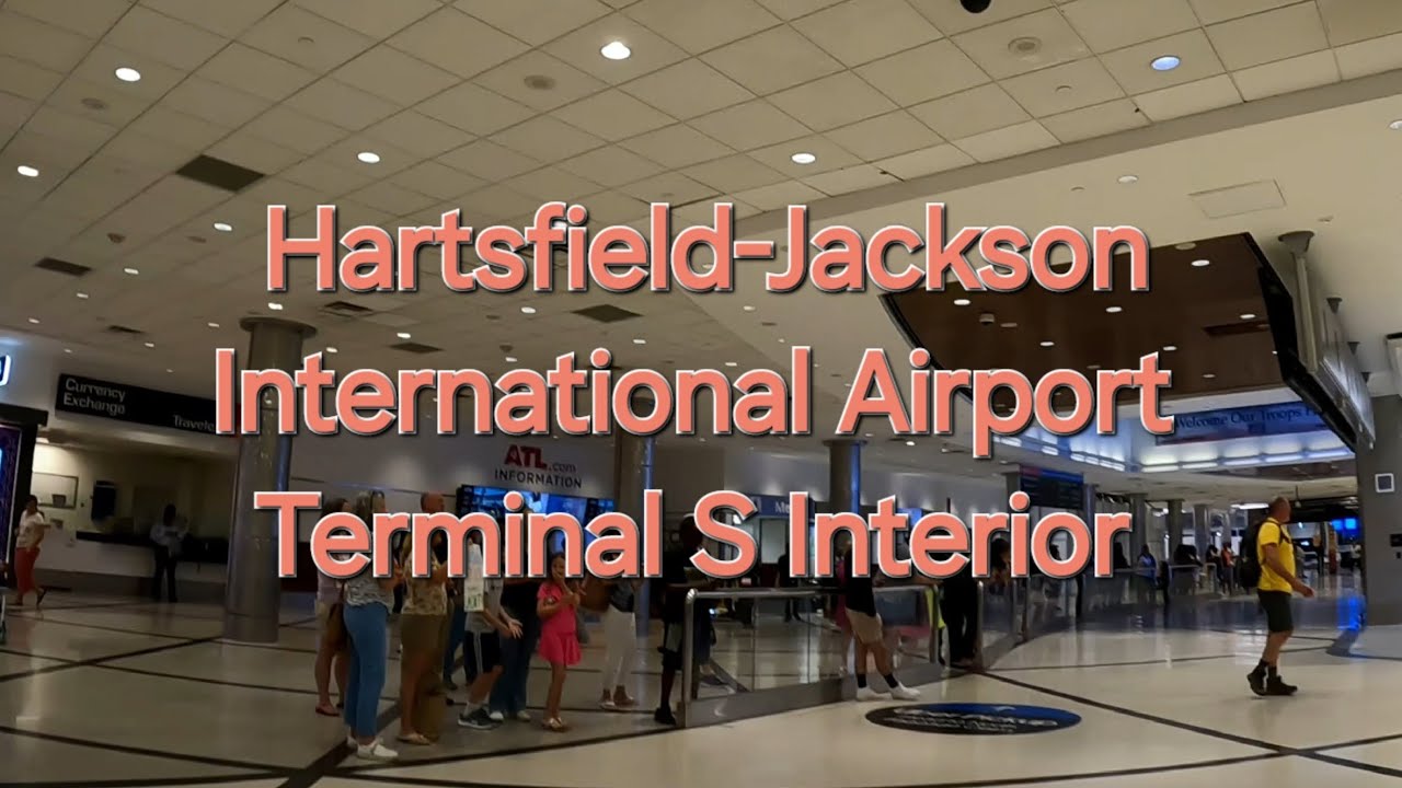 Hartsfield Jackson International Airport Atlanta Georgia Terminal S 