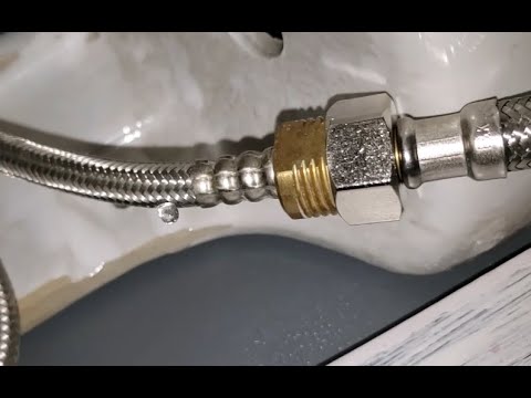 How to Fix a Sink Leak (Supply Valve, Lines, & Faucet)