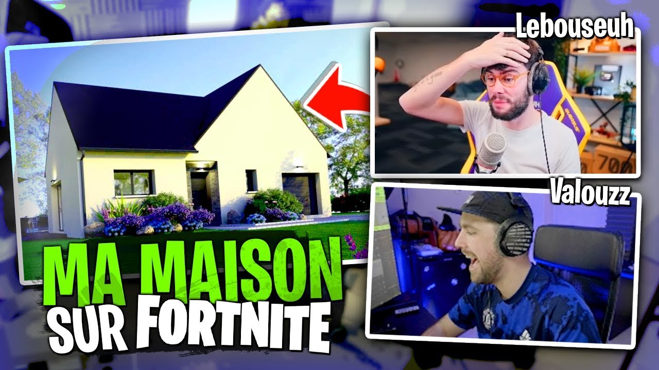 Je dcouvre avec Lebouseuh ma Maison refaite dans Fortnite 