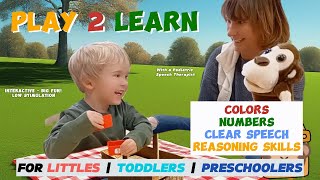 Play 2 Learn at a Picnic | JuJu and Friends | Learning for Littles, Toddlers and Preschoolers