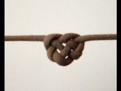 How to tie a handfasting cord - Infinity Knot and Decorative Knot