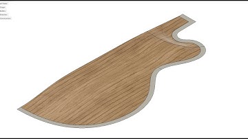 Archtop guitar cutaway modeling with Fusion 360