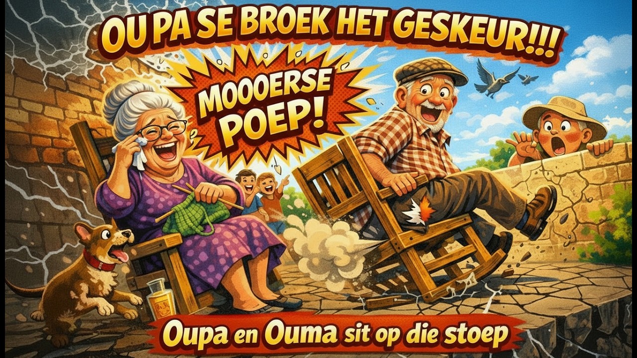 Oupa en Ouma sit op die Stoep 🎶 (Dans)