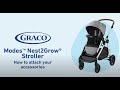 Attach Stroller Accessories to Customize Your Graco® Modes™ Nest2Grow® Stroller