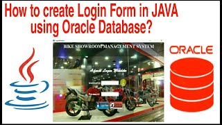 How to create Login Form in Java using Oracle Database? [With Source Code]