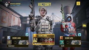 Call of Duty Mobile Hardcore Hardpoint Hackney Yard II