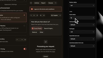 New shadcn Style Controls