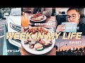 COLLEGE WEEK IN MY LIFE | SAYING GOODBYE, BREAKFAST DATE, CARVING PUMPKINS AND NEW CAR?!