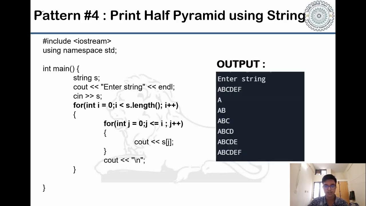 Implementing nested loops using C++ - YouTube