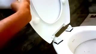 western toilet seat cover fixing parryware seat cover fixing