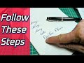 7 tips  how to improve your handwriting