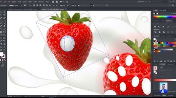 How to create  Milk and water splash in adobe illustrator CC Tutorial 2019