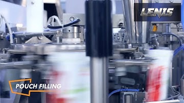 LENIS LMRH Series Rotary Premade Doypack, Flatpack & Spoutpack Pouch Packaging Machines