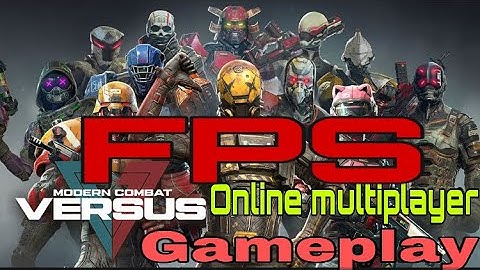 MODERN COMBAT VERSUS : new online multiplayer FPS gameplay to ios and android.
